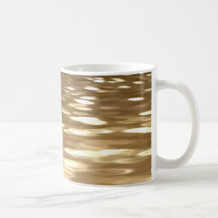 Abstract #3: Gold shimmer Coffee Mug