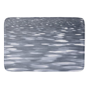 Abstract #3: Gunmetal shimmer Bath Mat