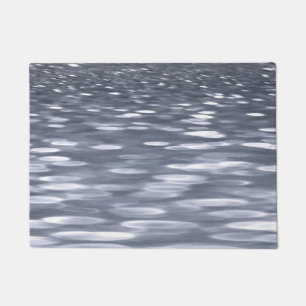 Abstract #3: Gunmetal shimmer Doormat