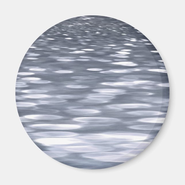 Abstract #3: Gunmetal shimmer Magnet (Front)