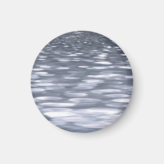 Abstract #3: Gunmetal shimmer Magnet (Front)