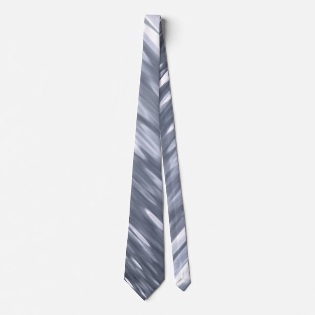 Abstract #3: Gunmetal shimmer Tie (Front)