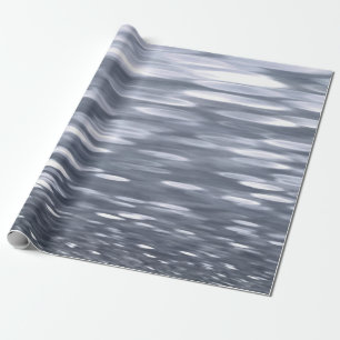 Abstract #3: Gunmetal shimmer Wrapping Paper