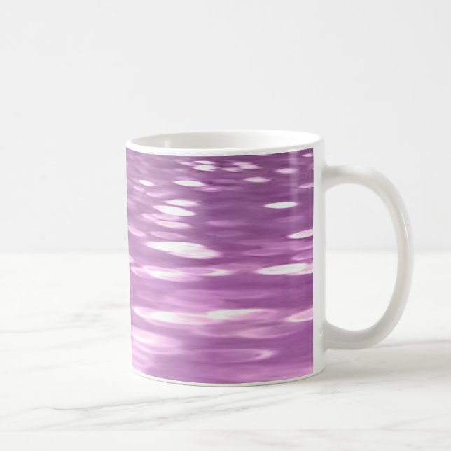 Abstract #3: Lilac Shimmer Coffee Mug (Right)