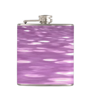 Abstract #3: Lilac Shimmer Hip Flask