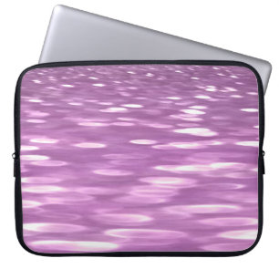 Abstract #3: Lilac Shimmer Laptop Sleeve