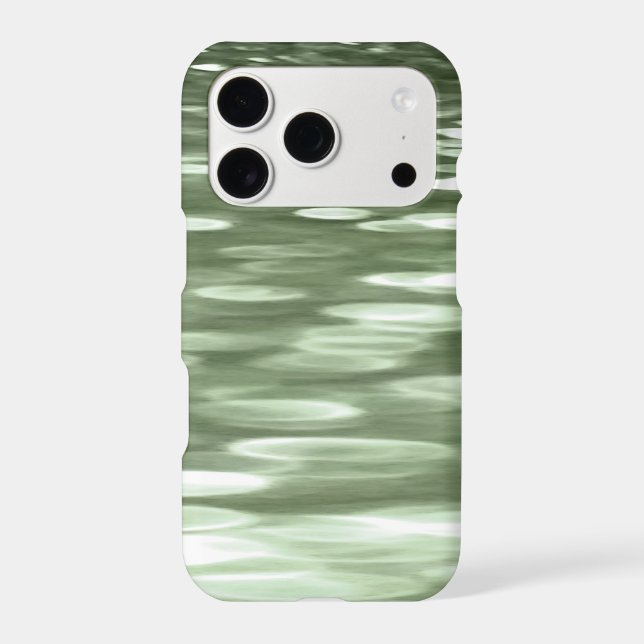Abstract #3: Olive green blur (Back)