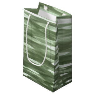 Abstract #3: Olive green blur Small Gift Bag