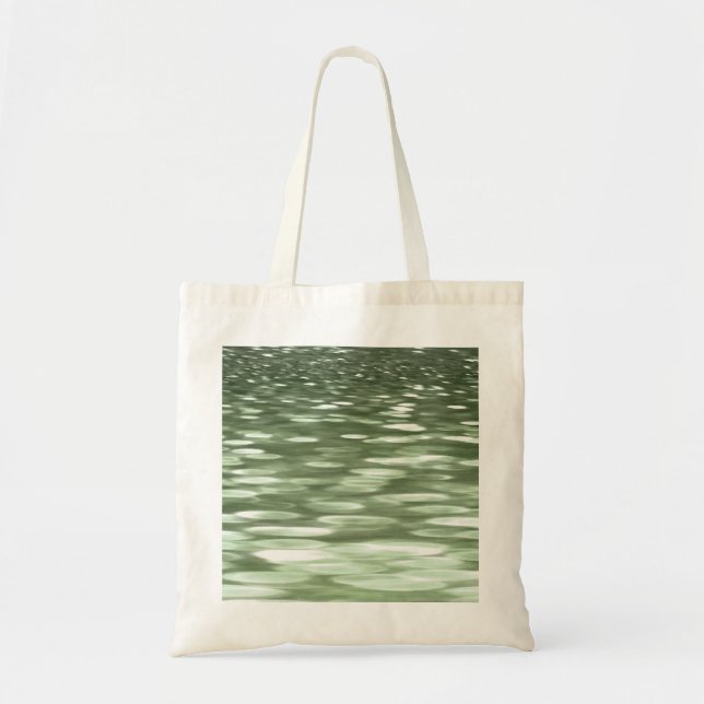 Abstract #3: Olive green blur Tote Bag (Front)