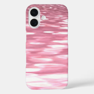 Abstract #3: Pink shimmer  iPhone 16 Case