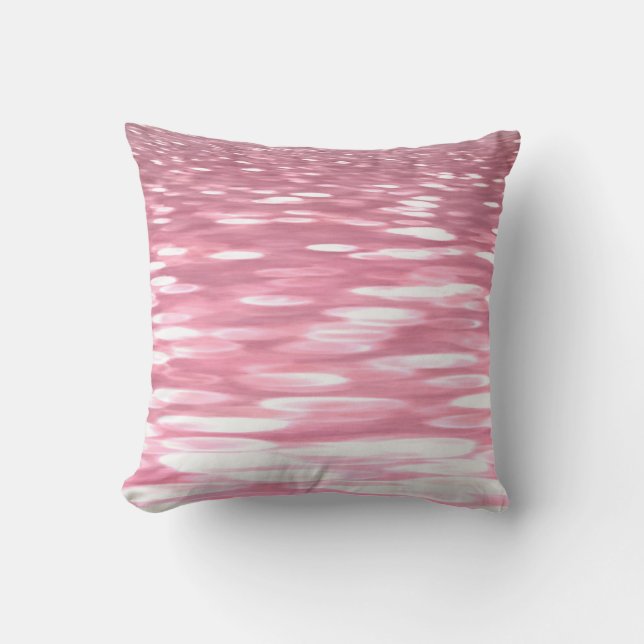 Abstract #3: Pink shimmer Cushion (Front)