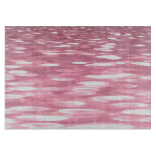 Abstract #3: Pink shimmer Cutting Board
