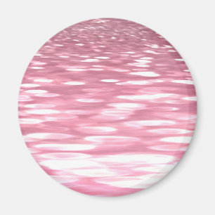 Abstract #3: Pink shimmer Magnet