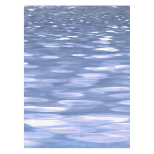 Abstract #3: Powder blue shimmer Tablecloth