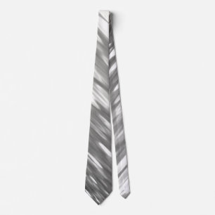 Abstract #3: Silver grey shimmer Tie