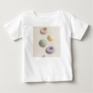 Abstract 3D Floating Spheres and Doughnuts Baby T-Shirt
