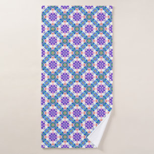 Abstract 3D Illustration of Modern Pattern3d illus Bath Towel