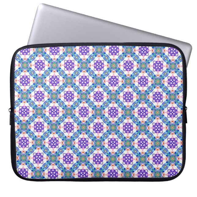 Abstract 3D Illustration of Modern Pattern3d illus Laptop Sleeve (Front)