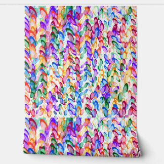 Abstract 3d Leafs Murals Wallpaper