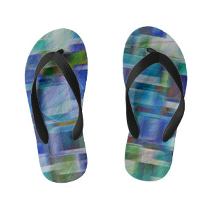 Abstract 404 kid's jandals