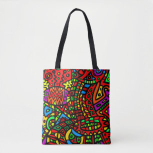 Abstract #411 tote bag