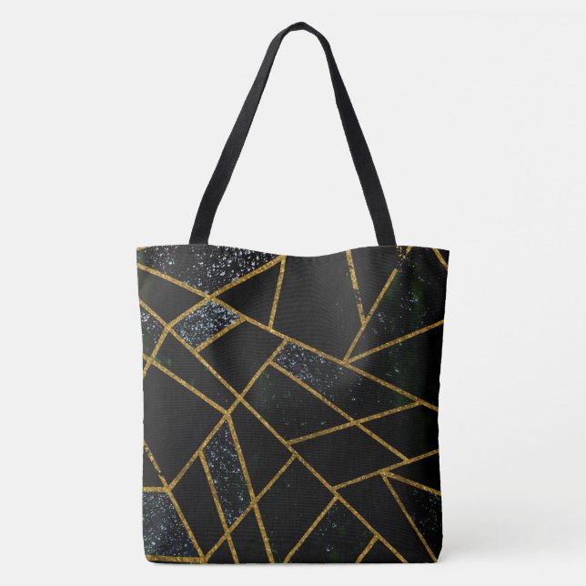 Abstract #438 tote bag (Back)