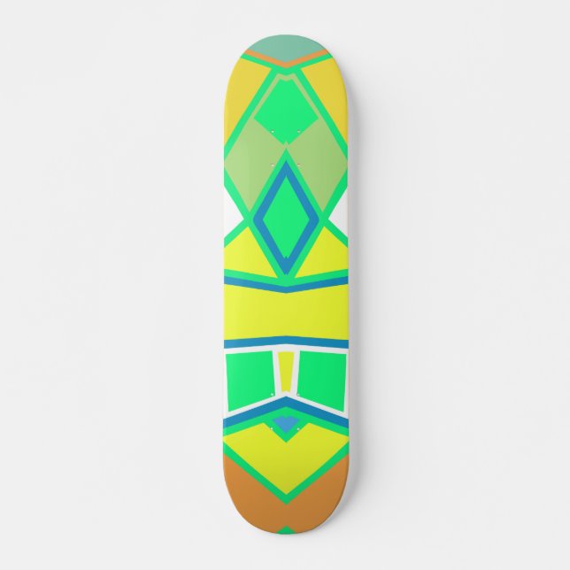 Abstract #564 skateboard (Front)
