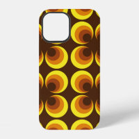 Abstract. 60s colorful seamless pattern, retro sty