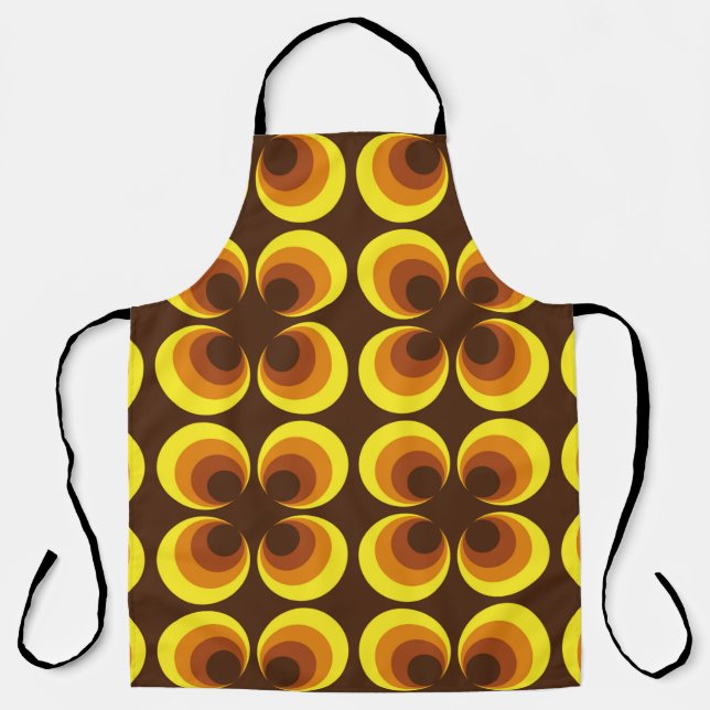 Abstract. 60s colourful seamless pattern, retro st apron (Front)