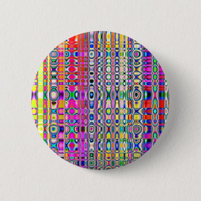Abstract 6 Cm Round Badge (Front)