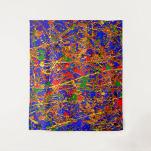 Abstract #741 Large Tapestry