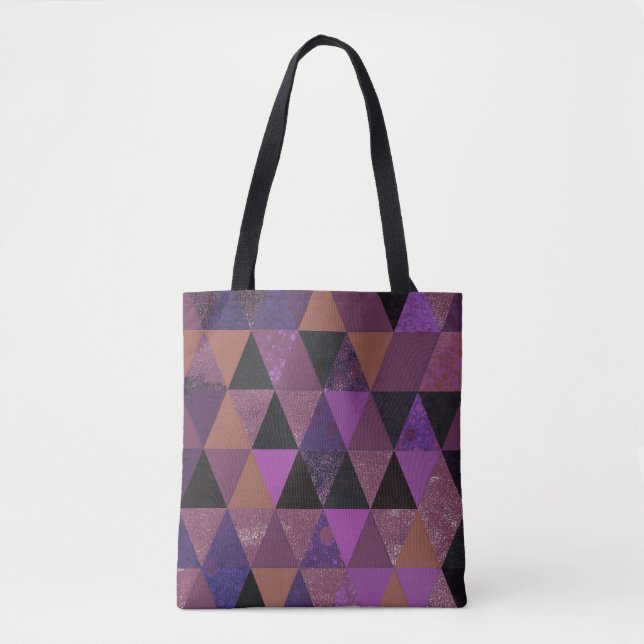 Abstract #831 Purple Passion Tote Bag (Front)