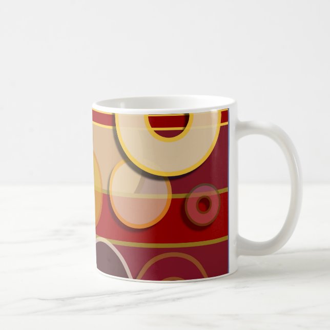 Abstract #843 coffee mug (Right)