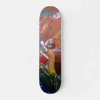 ABSTRACT 911 SKATEBOARD