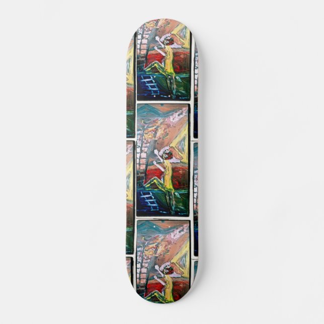 ABSTRACT 911 SKATEBOARD (Front)