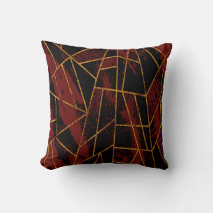 Abstract #940 Red Cushion