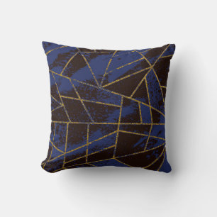 Abstract #941 Blue Cushion