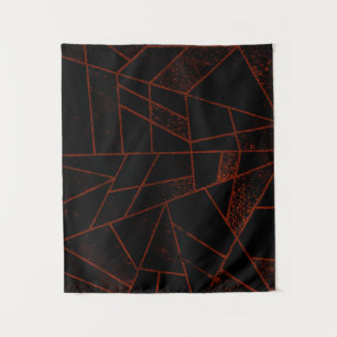 Abstract #948 Red Small Tapestry