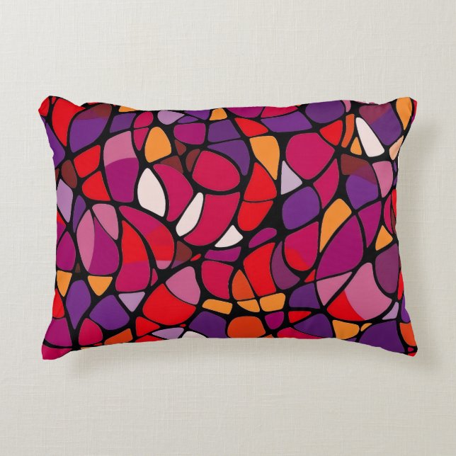 Abstract Accent Pillow (Front)