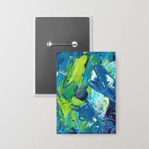 Abstract Acrylic Paint in Blue