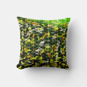 Abstract Acrylic Painting Cushion
