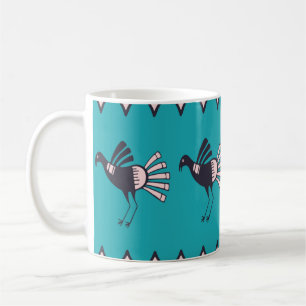 Abstract african art style design. Hand drawn trib Coffee Mug