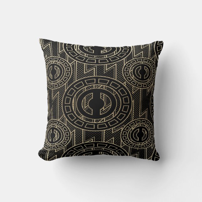 Abstract African Design Cushion (Front)