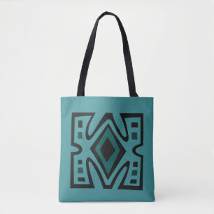 Abstract African geometric tribal pattern Tote Bag