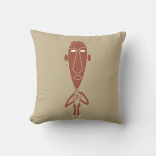 Abstract African modern art Cushion