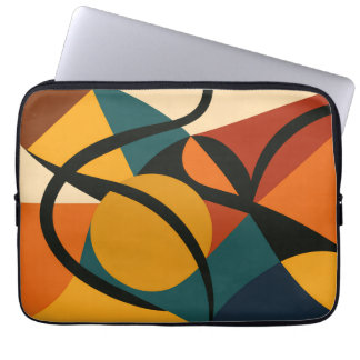 Abstract African Print Laptop Sleeve
