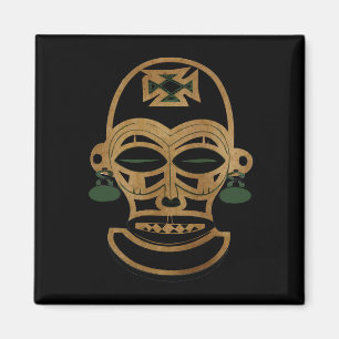 Abstract African tribal art Magnet