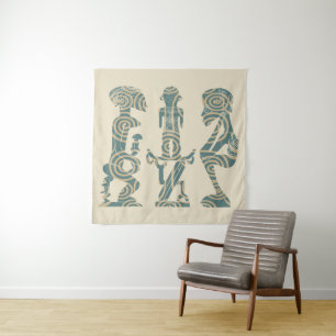 Abstract African tribal art Tapestry