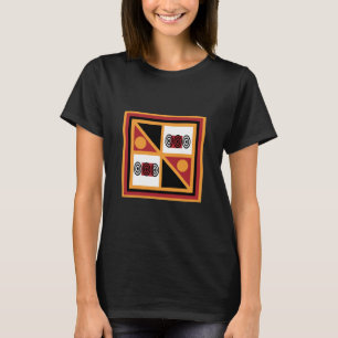 Abstract African tribal geometric pattern T-Shirt