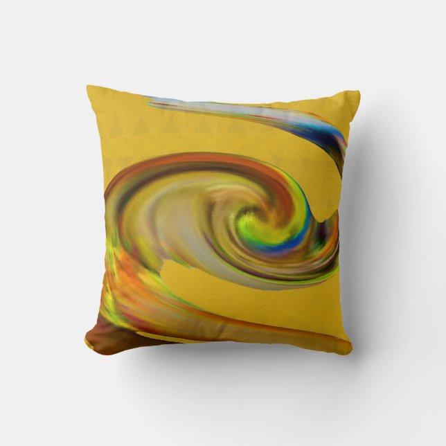 ABSTRACT AFRO DANCER BY AES CUSHION (Front)